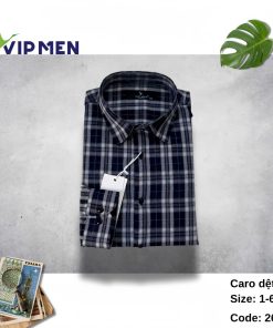 Áo sơ mi caro dệt #2668-2