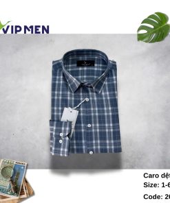 Áo sơ mi caro dệt #2668-3