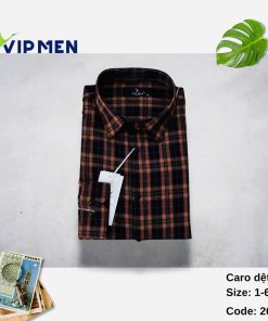Áo sơ mi caro dệt #2668-4